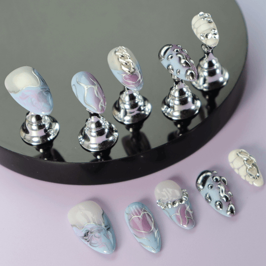 Dream Circuit - Reusable Press-On Nails – reusable fake nails set | PALLASKA press-on manicure